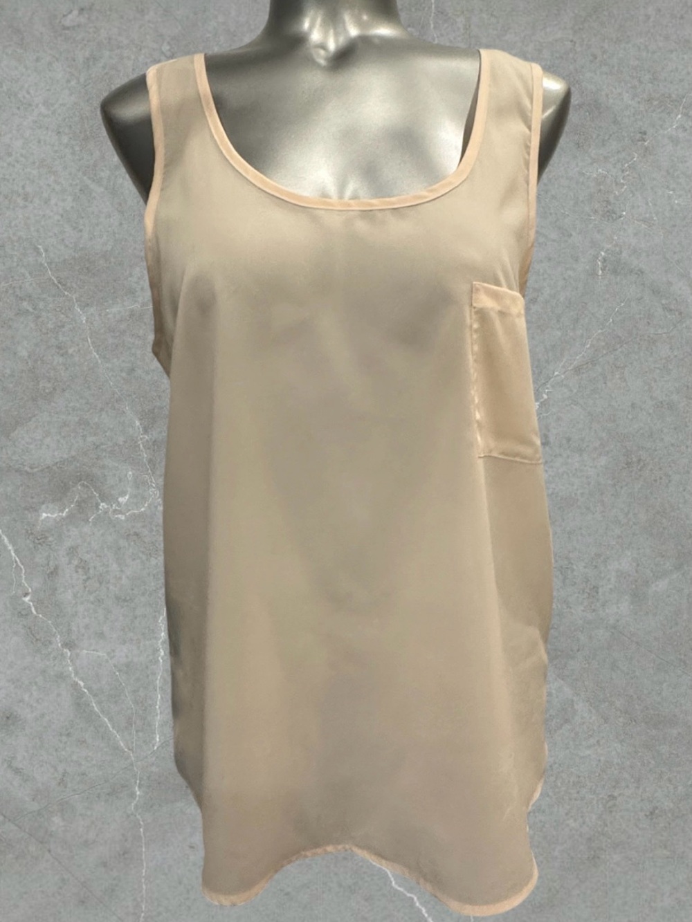 $8 Add-on | Y2K Scoop Neck Tank Top